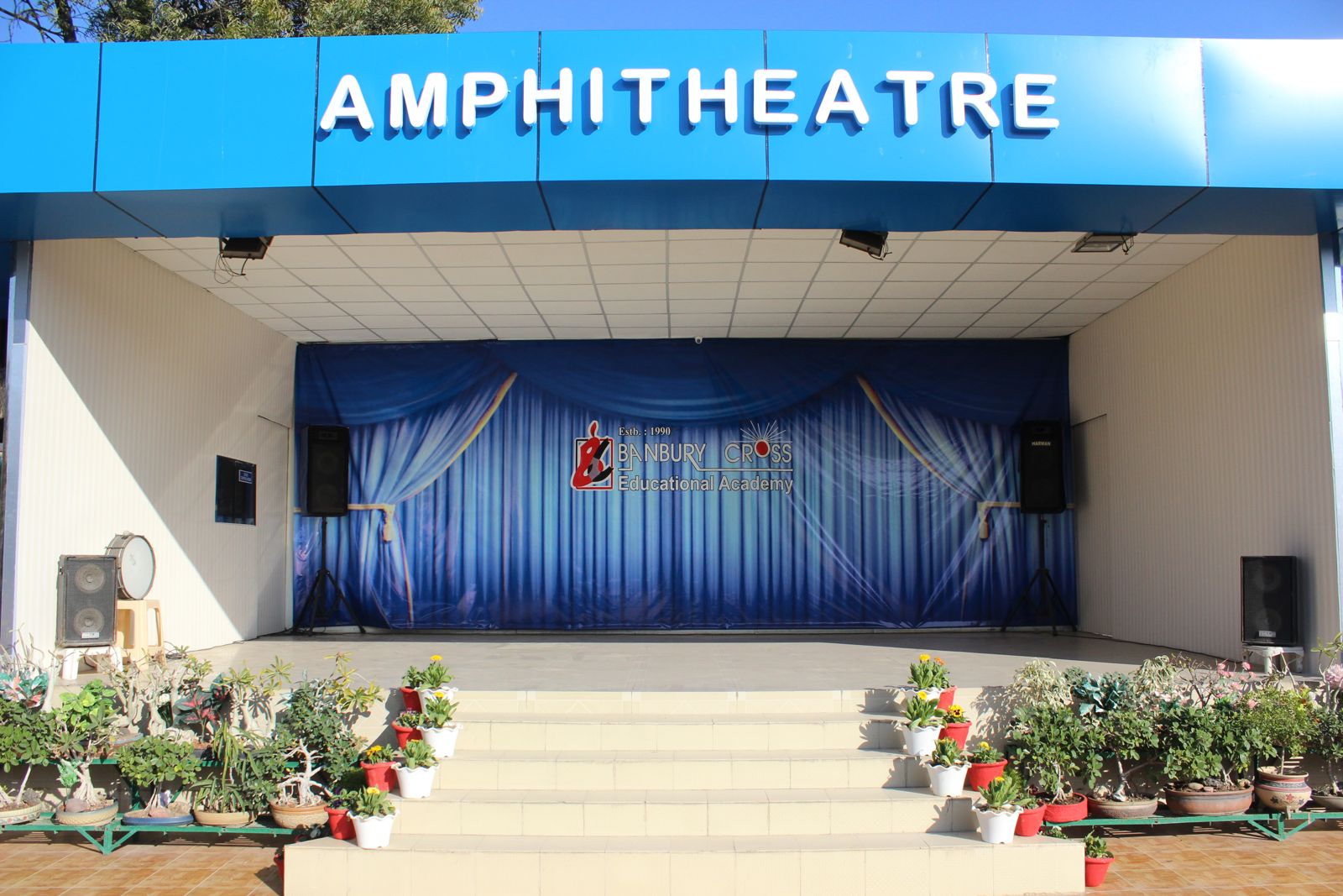 The in-school amphitheatre